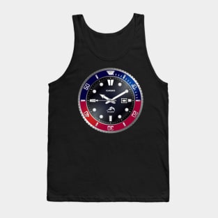 Casio Duro Red and Blue Tank Top